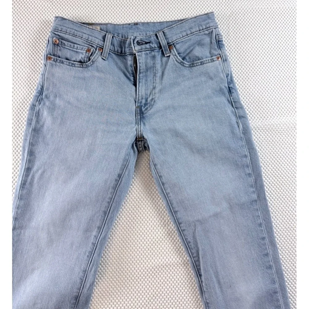 Levi's 511 Big E Slim Fit Jeans Men's 30x32 Light Wash Stretch Denim